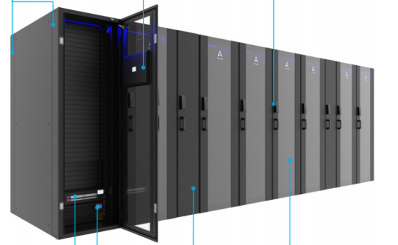 DATA CENTER CON FILAS AUTOCONTENIDAS 2