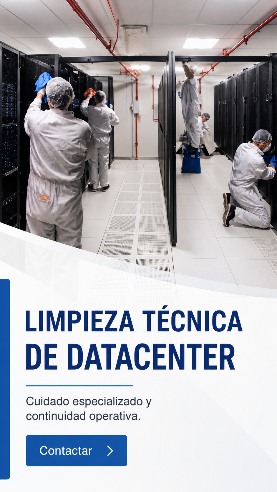LIMPIEZA TECNICA DE DATACENTER